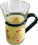 Sanddorn Teeglas