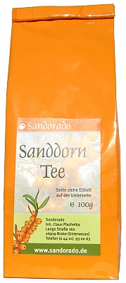Bambus-Tee Sanddorn 100g