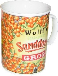 Becher Wolff's Sanddorn Grog