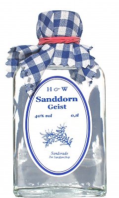 Sanddorngeist Taschenflasche 0,1l