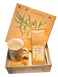 Sandorado Geschenkkiste Sanddorntee